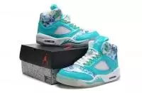 2019U nike air jordan 5 femmes all colorways blue fleurs de cerisier